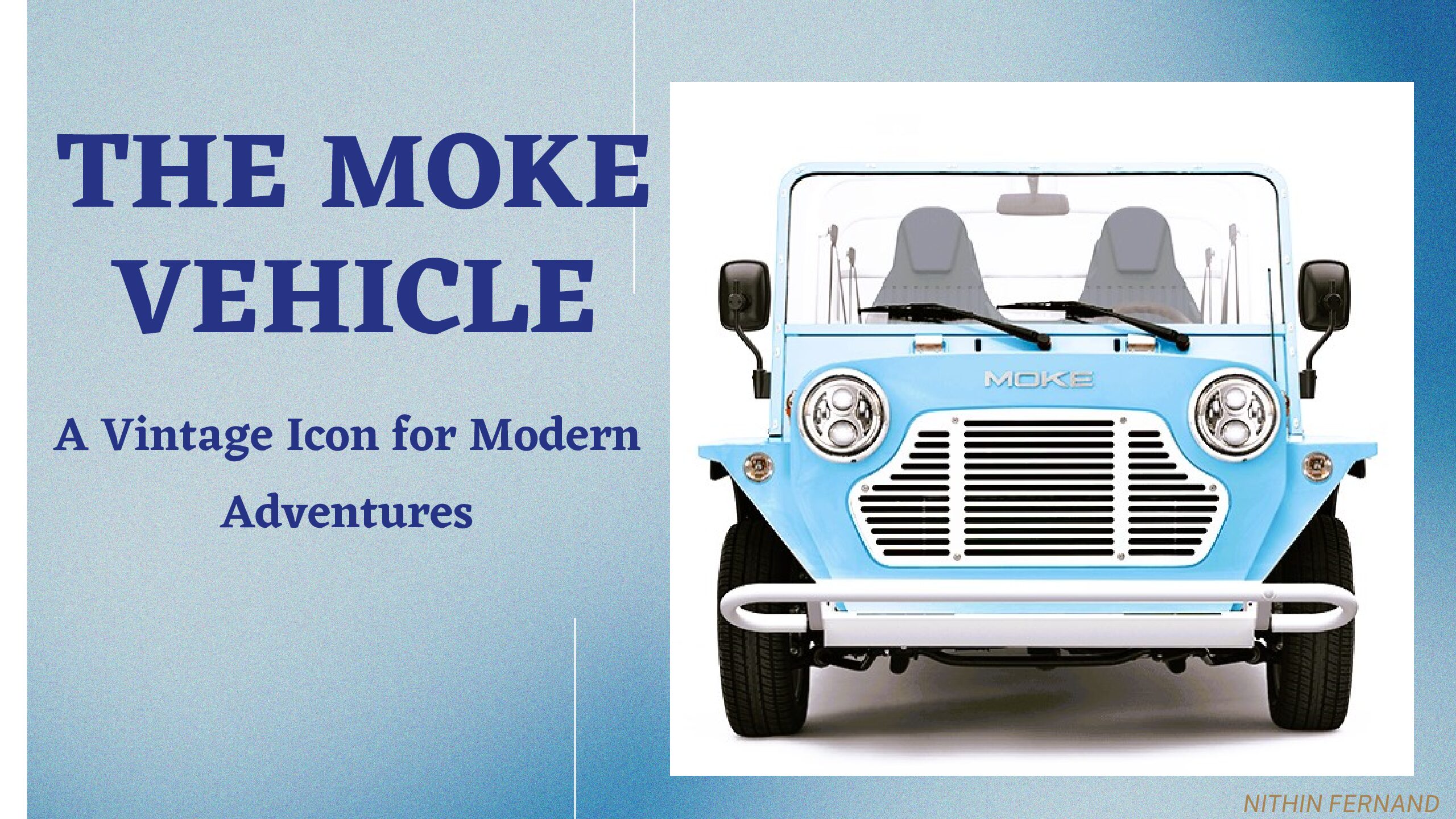 The Moke Vehicle: A Vintage Icon for Modern Adventures 2024