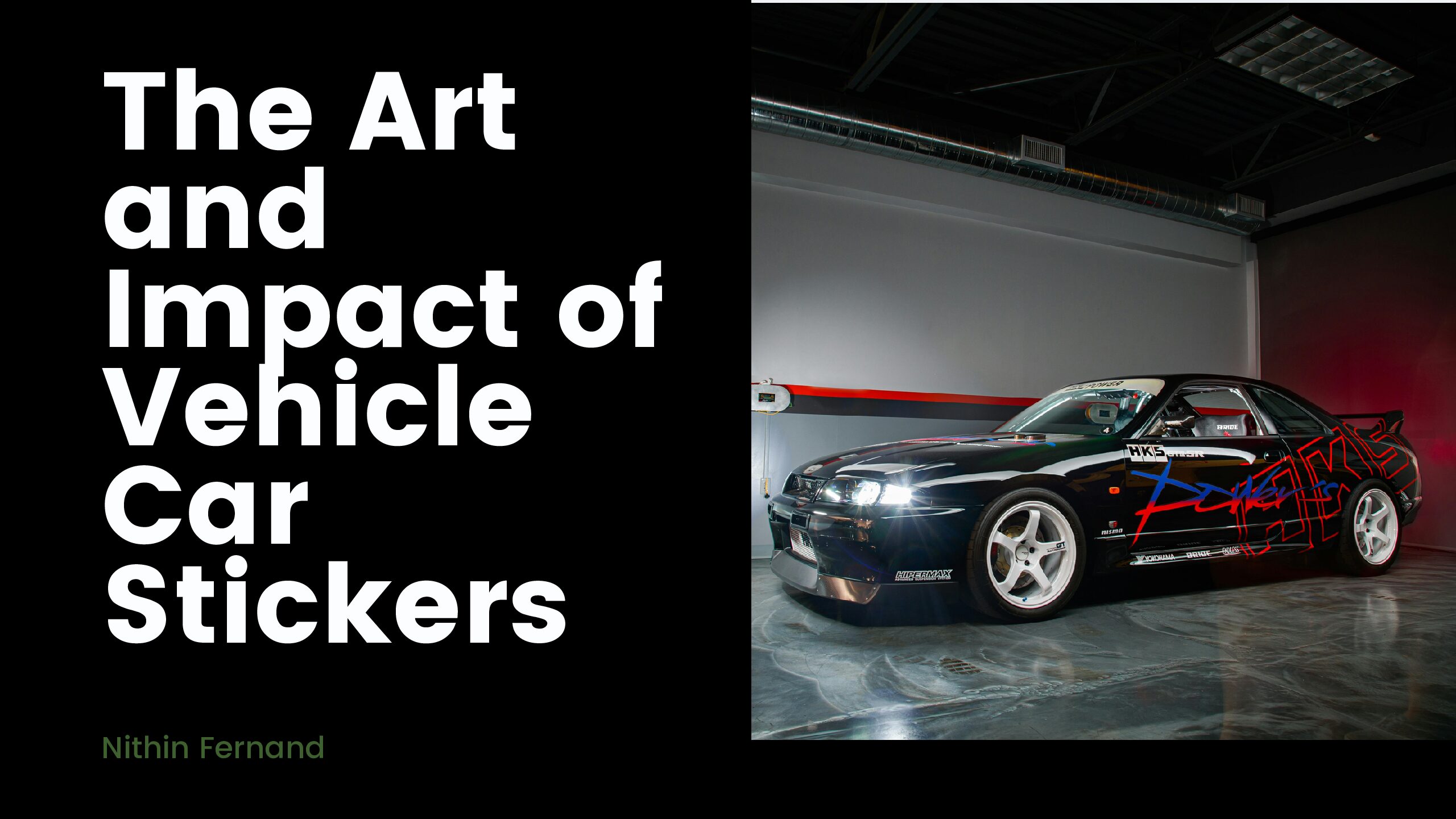 The Art and Impact of Vehicle Car Stickers 2024