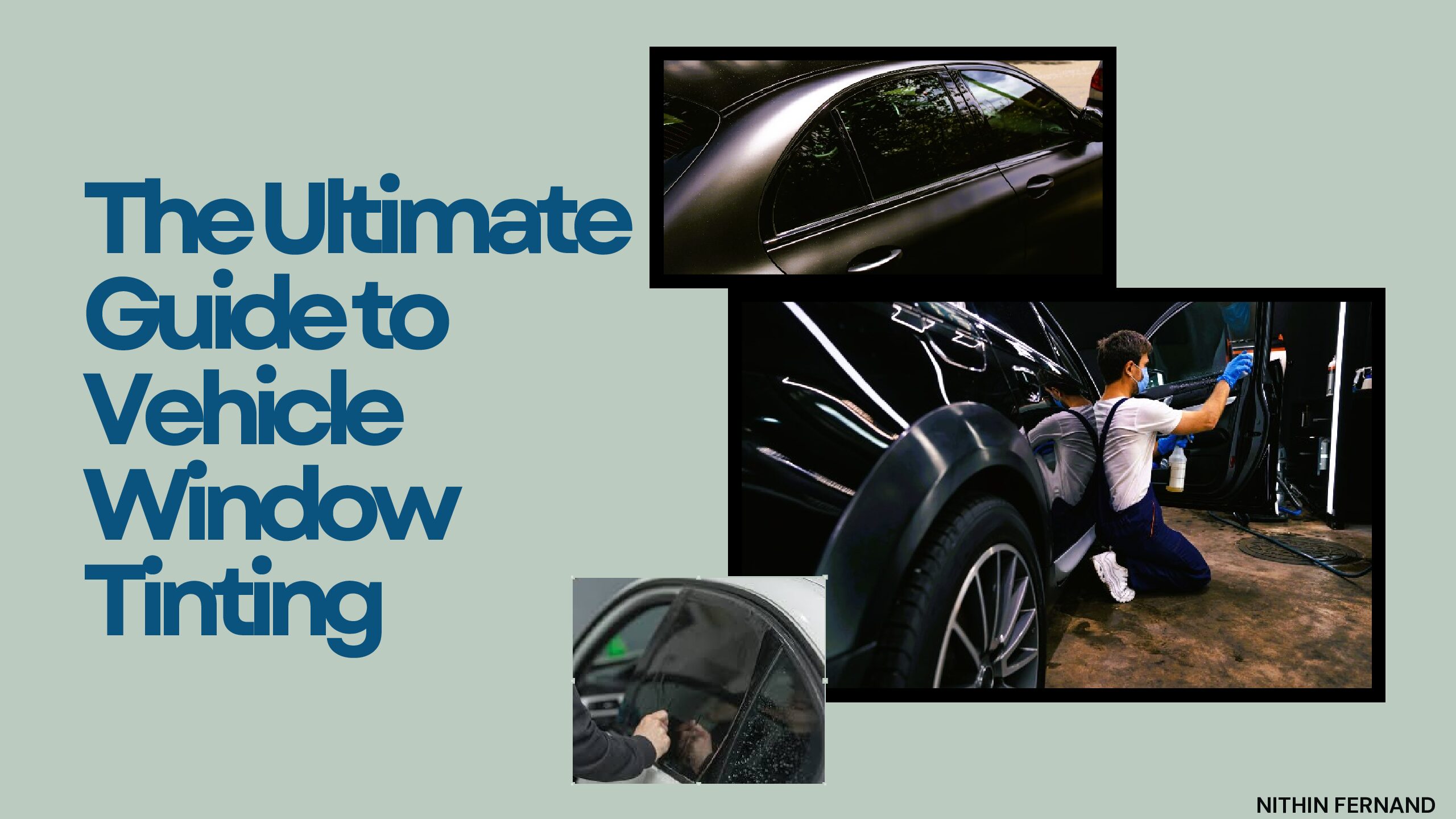 The Ultimate Guide to Vehicle Window Tinting: Enhance Your Ride 2024